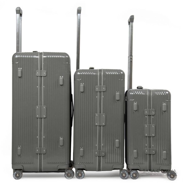 Дорожня Валіза 31 ABS-пластик DTbag 2050 quartz gray Дорожня Валіза 31 ABS-пластик DTbag 2050 quartz gray