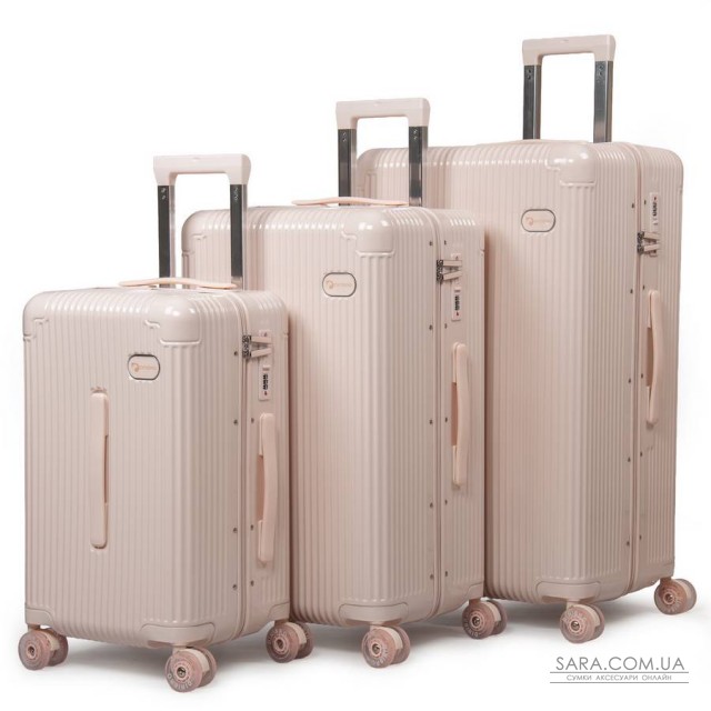 Дорожня Валіза 31 ABS-пластик DTbag 2050 pink Дорожня Валіза 31 ABS-пластик DTbag 2050 pink