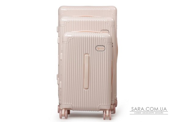 Дорожня Валіза 31 ABS-пластик DTbag 2050 pink