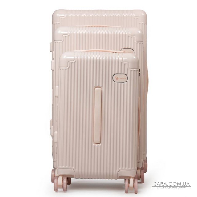 Дорожня Валіза 31 ABS-пластик DTbag 2050 pink Дорожня Валіза 31 ABS-пластик DTbag 2050 pink