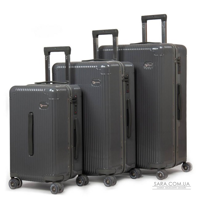 Дорожня Валіза 31 ABS-пластик DTbag 2050 grey Дорожня Валіза 31 ABS-пластик DTbag 2050 grey
