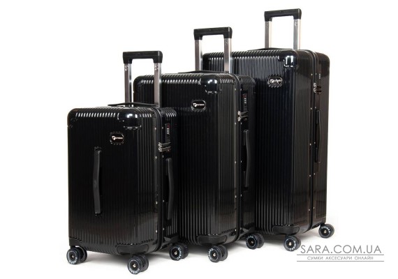 Дорожня Валіза 31 ABS-пластик DTbag 2050 black