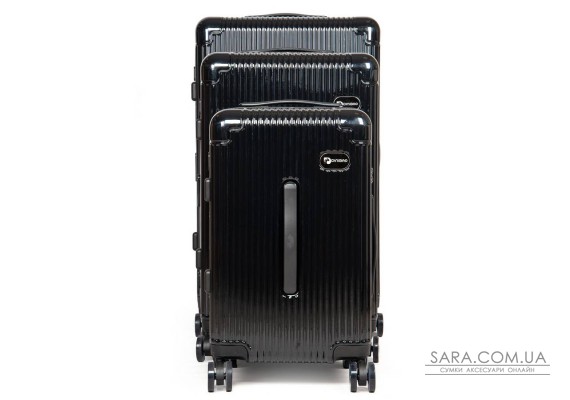 Дорожня Валіза 31 ABS-пластик DTbag 2050 black