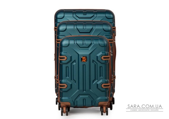 Дорожня Валіза 31 ABS-пластик FASHION A17 d.blue