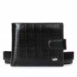Чоловічий гаманець Classic із шкіри Croco DR. BOND M13-1CR1 black
