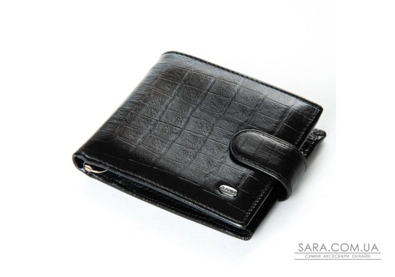 Чоловічий гаманець Classic із шкіри Croco DR. BOND M13-1CR1 black