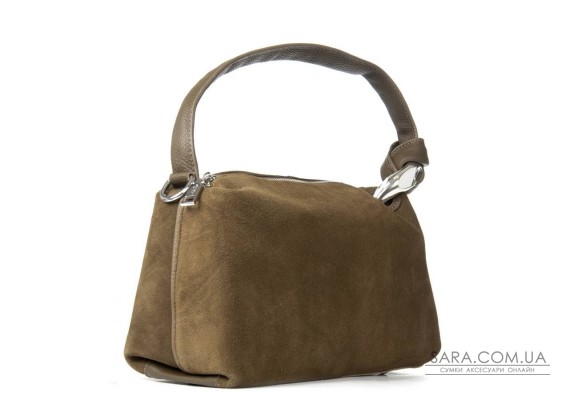 Сумка замшева Жіноча Класична ALEX RAI 22A khaki
