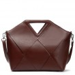 Сумка Шкіряна Жіноча Класична ALEX RAI 162-9 l.brown