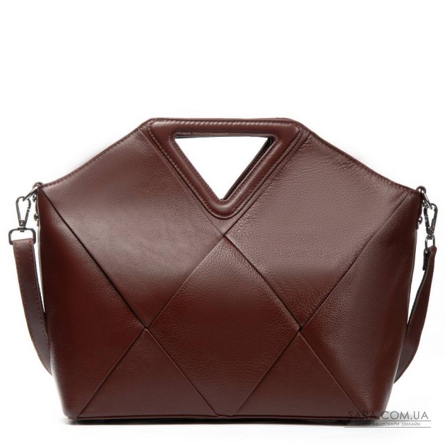 Сумка Шкіряна Жіноча Класична ALEX RAI 162-9 l.brown Сумка Шкіряна Жіноча Класична ALEX RAI 162-9 l.brown
