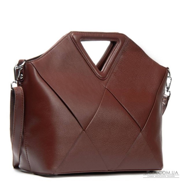 Сумка Шкіряна Жіноча Класична ALEX RAI 162-9 l.brown Сумка Шкіряна Жіноча Класична ALEX RAI 162-9 l.brown