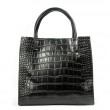Сумка Шкіряна Жіноча Класична ALEX RAI 1564 black croco