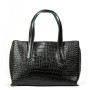 Сумка Шкіряна Жіноча Класична ALEX RAI 8815 black croco
