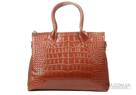 Сумка Шкіряна Жіноча Класична ALEX RAI 1561 soil yellow croco