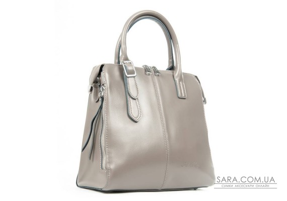 Сумка Шкіряна Жіноча Класична ALEX RAI 1543 grey