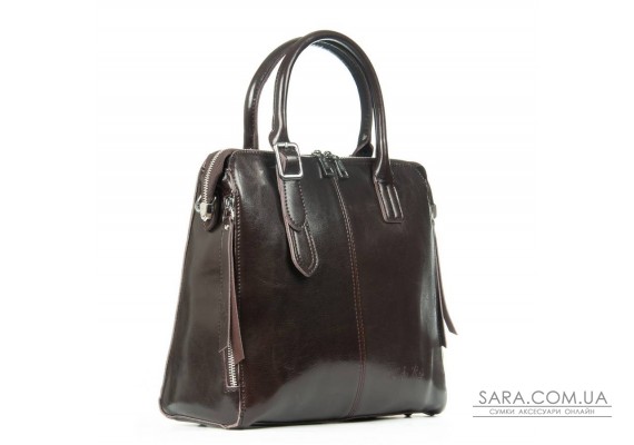 Сумка Шкіряна Жіноча Класична ALEX RAI 1543 brown
