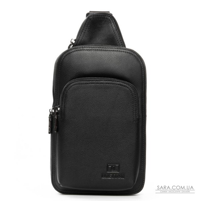 Сумка Чоловіча на плече шкіра BRETTON 7936-250 black Сумка Чоловіча на плече шкіра BRETTON 7936-250 black
