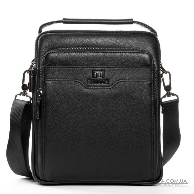 Сумка Шкіряна Чоловіча Планшет BRETTON 4035-4 black Сумка Шкіряна Чоловіча Планшет BRETTON 4035-4 black