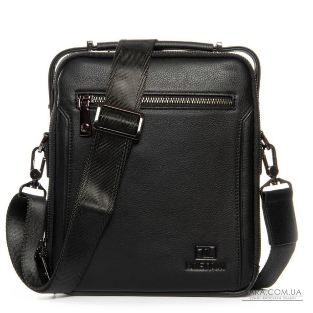 Сумка Шкіряна Чоловіча Планшет BRETTON 3890-4 black Сумка Шкіряна Чоловіча Планшет BRETTON 3890-4 black