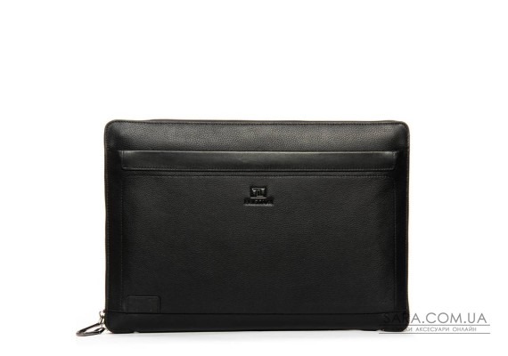 Сумка чоловіча папка шкіряна BRETTON 4935-6 black