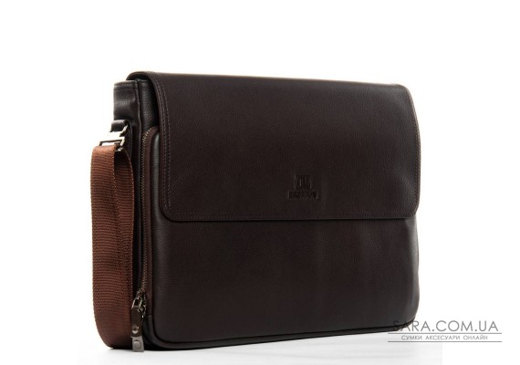 Сумка Чоловіча Портфель шкіра BRETTON 3710-7 brown
