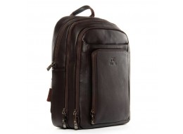 Рюкзак Шкіряний Міський BRETTON 1650-16 brown