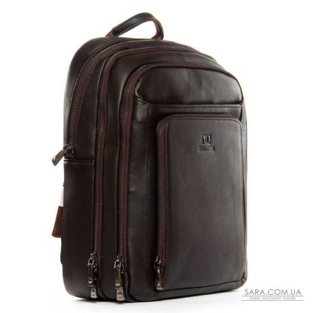 Рюкзак Шкіряний Міський BRETTON 1650-16 brown Рюкзак Шкіряний Міський BRETTON 1650-16 brown