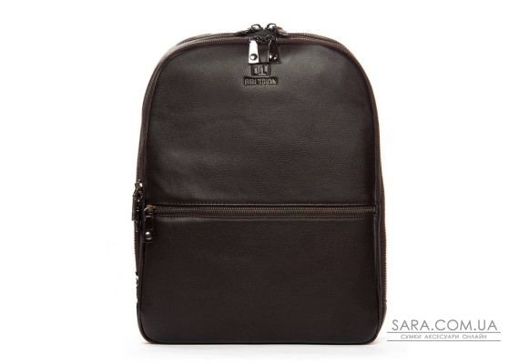 Рюкзак Шкіряний Міський BRETTON 1650-15 brown