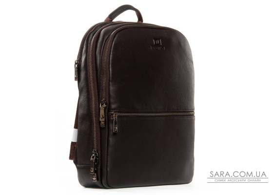 Рюкзак Шкіряний Міський BRETTON 1650-15 brown
