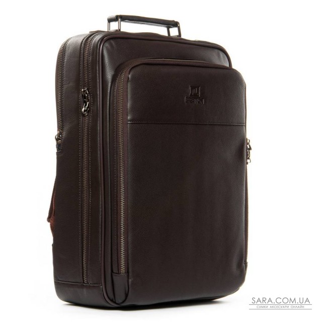 Рюкзак Шкіряний Міський BRETTON 8003-139 brown Рюкзак Шкіряний Міський BRETTON 8003-139 brown