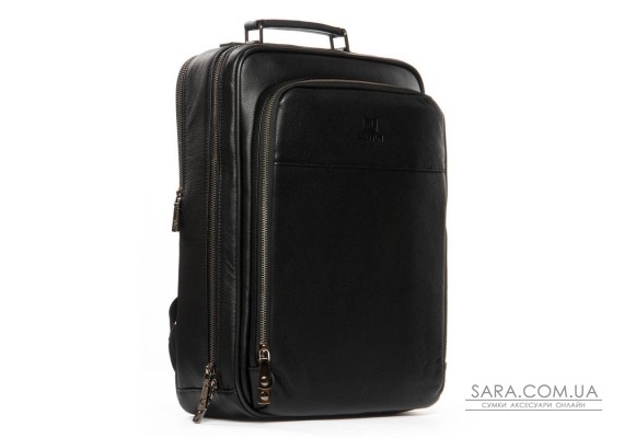 Рюкзак Шкіряний Міський BRETTON 8003-139 black