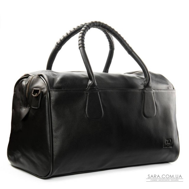 Сумка Чоловіча Дорожня шкіра BRETTON 3485-9 black Сумка Чоловіча Дорожня шкіра BRETTON 3485-9 black