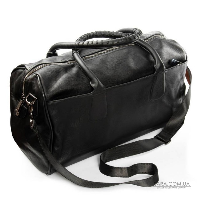 Сумка Чоловіча Дорожня шкіра BRETTON 3485-9 black Сумка Чоловіча Дорожня шкіра BRETTON 3485-9 black