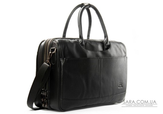 Сумка Чоловіча Дорожня шкіра BRETTON 2897-18 black