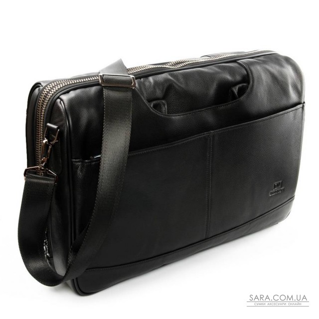 Сумка Чоловіча Дорожня шкіра BRETTON 2897-18 black Сумка Чоловіча Дорожня шкіра BRETTON 2897-18 black