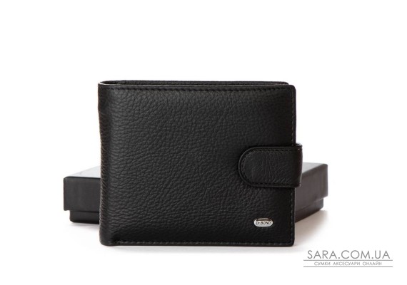 Гаманець шкіряний Чоловічий Classic DR. BOND M13-1 black