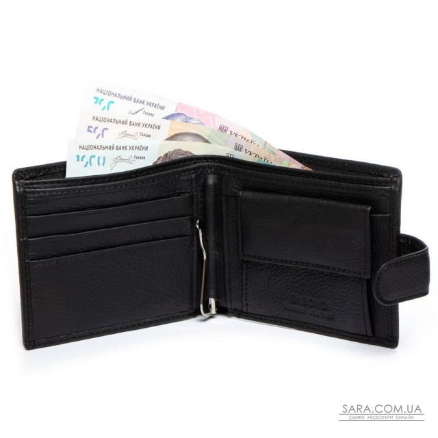 Гаманець шкіряний Чоловічий Classic DR. BOND M13-1 black Гаманець шкіряний Чоловічий Classic DR. BOND M13-1 black