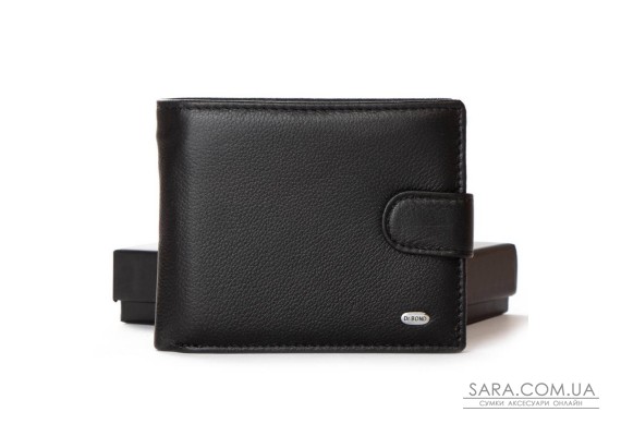 Гаманець шкіряний Чоловічий Classic DR. BOND M18055-1 black