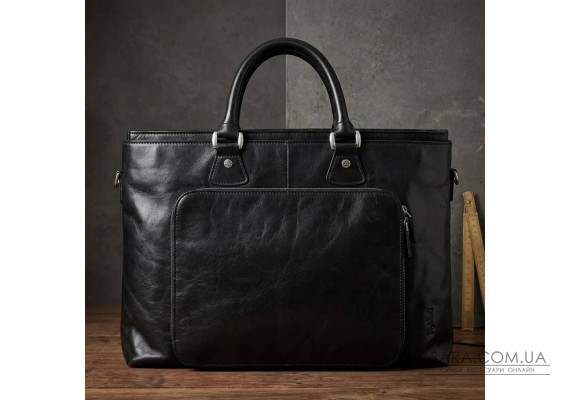 Жіночий діловий портфель Tony Perotti натуральна шкіра Italico 9625 nero (90441) Чорний