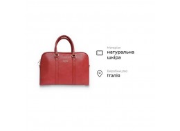 Жіноча сумка з гладкої натуральної телячої шкіри Tony Perotti 21174_1 (9574-40 rosso) Червоний