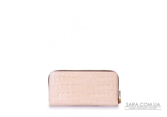 Гаманець POOLPARTY (pool-croco-beige-wallet)