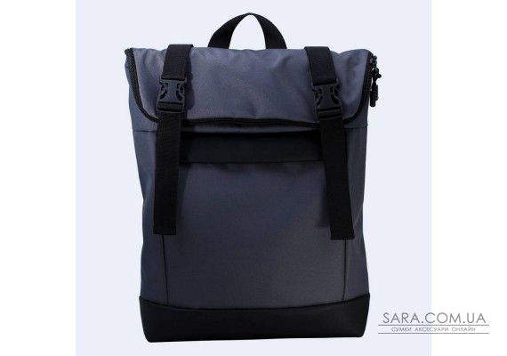 Серый рюкзак Rolltop medium TwinsStore