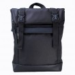 Черный рюкзак Rolltop medium TwinsStore