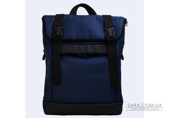 Сине-черный рюкзак Rolltop medium TwinsStore