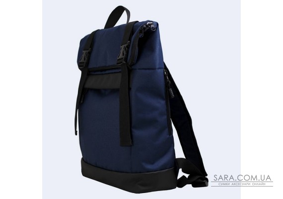 Сине-черный рюкзак Rolltop medium TwinsStore