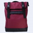 Бордовый рюкзак Rolltop medium TwinsStore