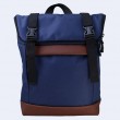 Синий рюкзак Rolltop medium TwinsStore