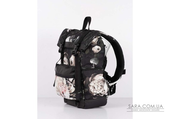 Рюкзак "ROLL 3" ПРИНТ, КВІТКОВИЙ