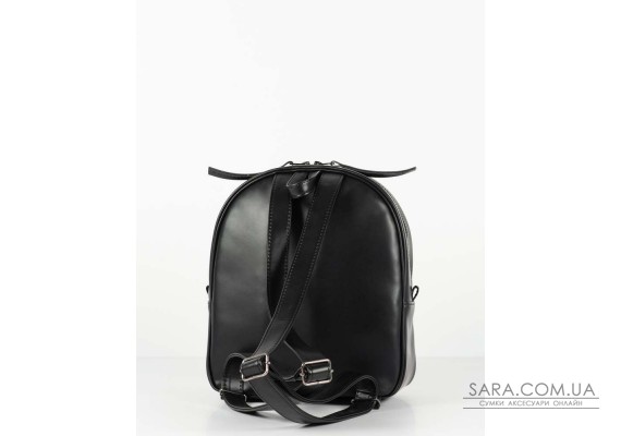 Рюкзак "MINI" матовий лак, чорний