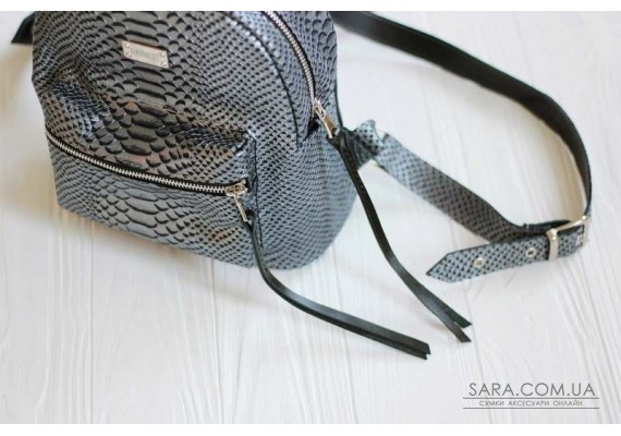РЮКЗАК HARVEST "CROCO BRONZE-BLUE"