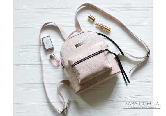 РЮКЗАК HARVEST "CROCO PALE PINK"